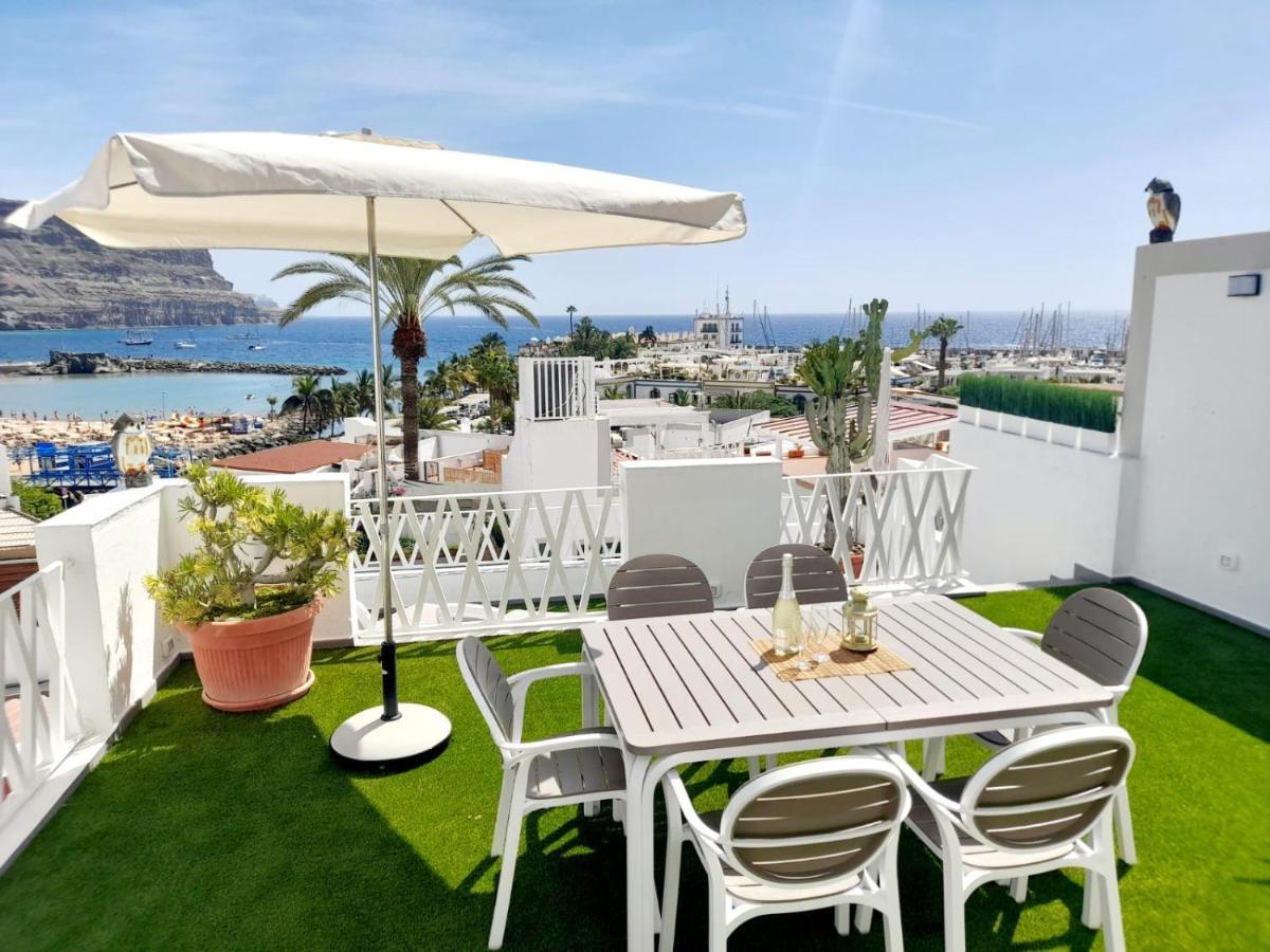 Malibu Mogan Casa Vintage - Amazing Sea/Harbour View Villa ปวยร์โต เด มอแกน ภายนอก รูปภาพ